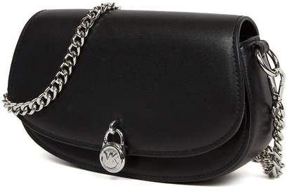 Juoda skórzana listonoszka Michael Kors 35T5SIMC5L