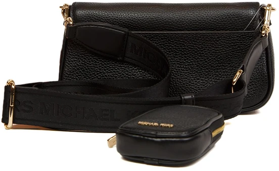 Juoda skórzana listonoszka Michael Kors 35S6GTVC0L