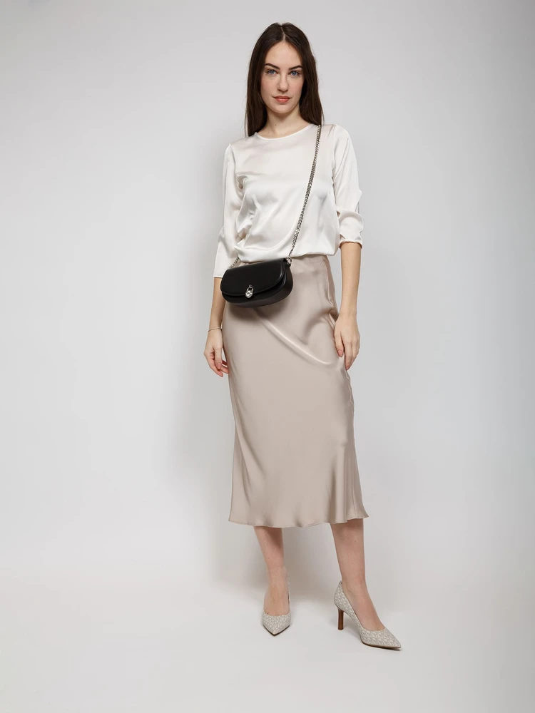 Juoda skórzana listonoszka Michael Kors 35T5SIMC5L