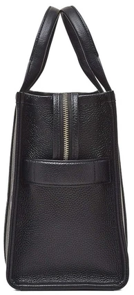 Juoda skórzana torebka tote Marc Jacobs H004L01PF21