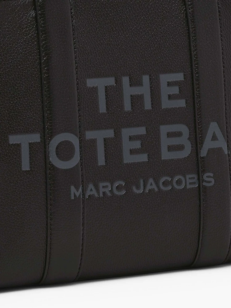 Juoda skórzana torebka tote Marc Jacobs H004L01PF21