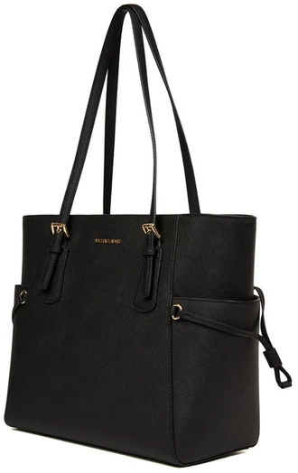 Juoda skórzana torebka tote Michael Kors 35S5GV6T7L