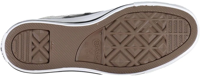 Juoda skórzane trampki moterims Converse Chuck Taylor All Star High