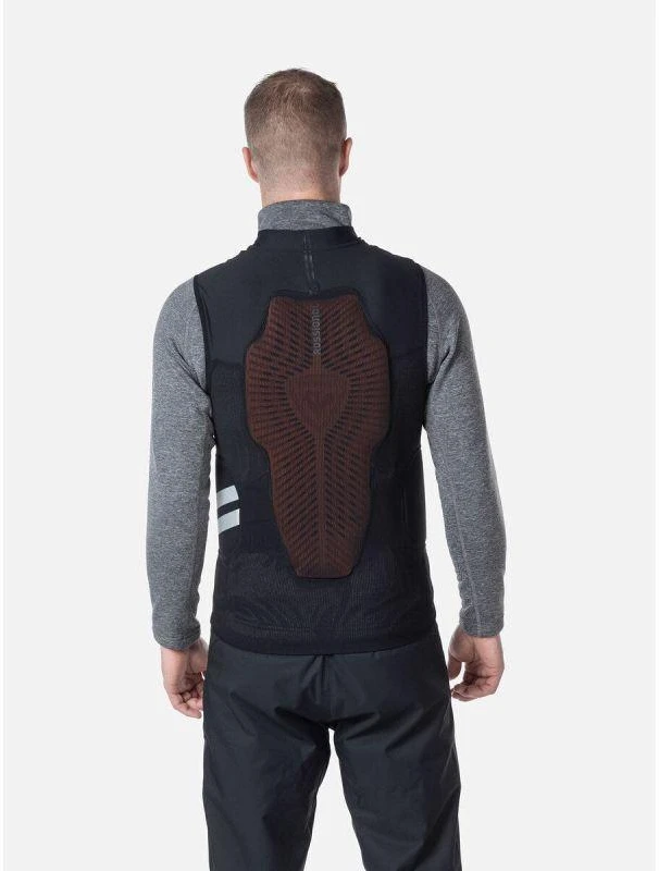 Juoda slidinėjimo apsauginė liemenė FLEXVENT VEST SR ROSSIGNOL