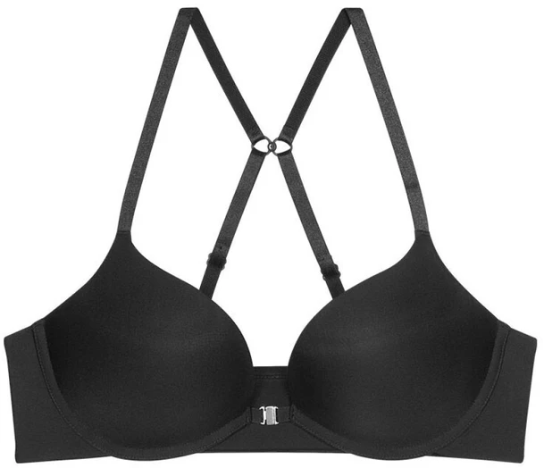 Juoda trikampė bikinio viršutinė dalis Triumph