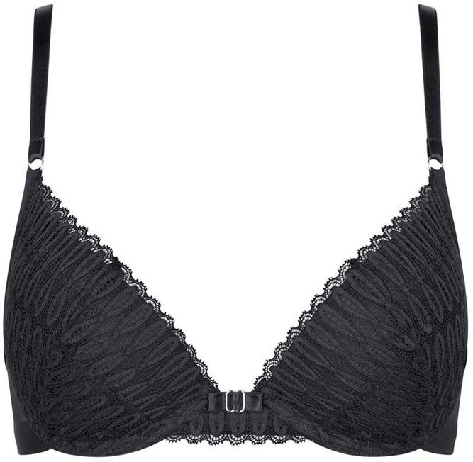 Juoda trikampė bikinio viršutinė dalis Triumph