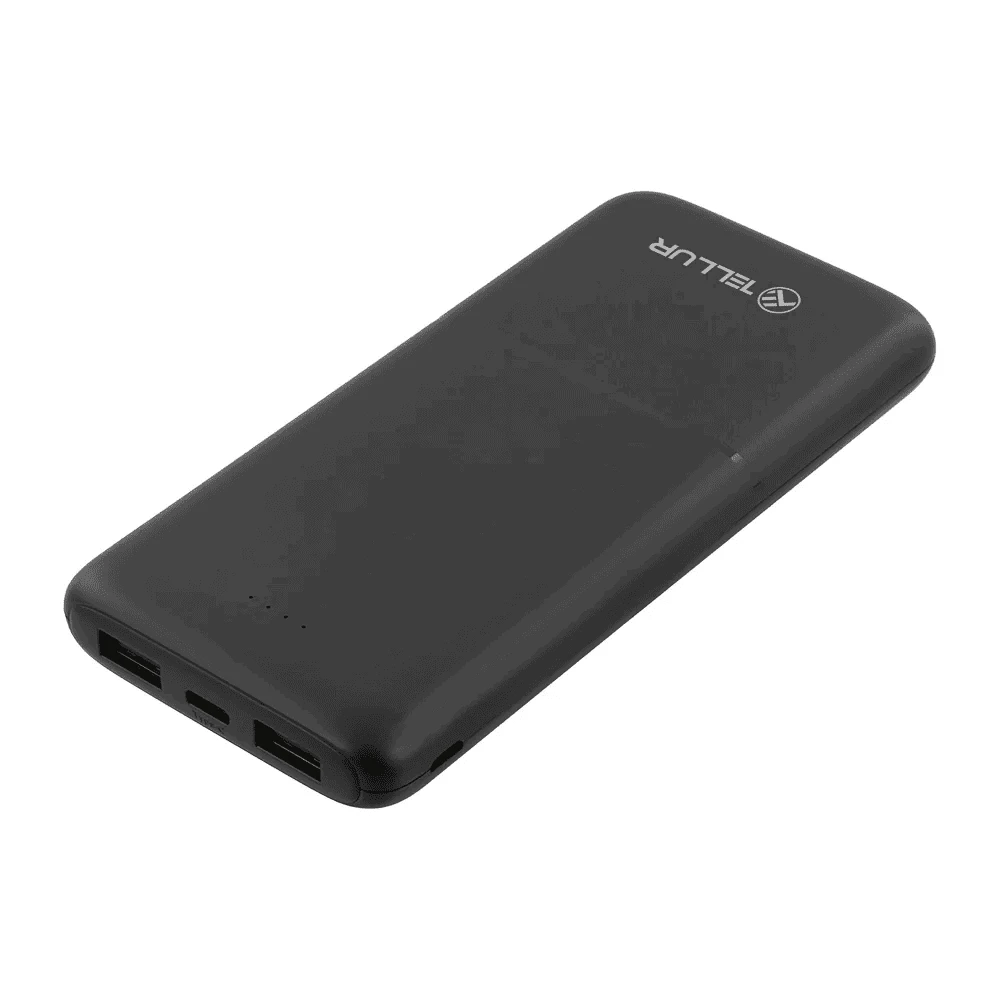 Tellur Juodas 10000 mAh išorinis akumuliatorius
