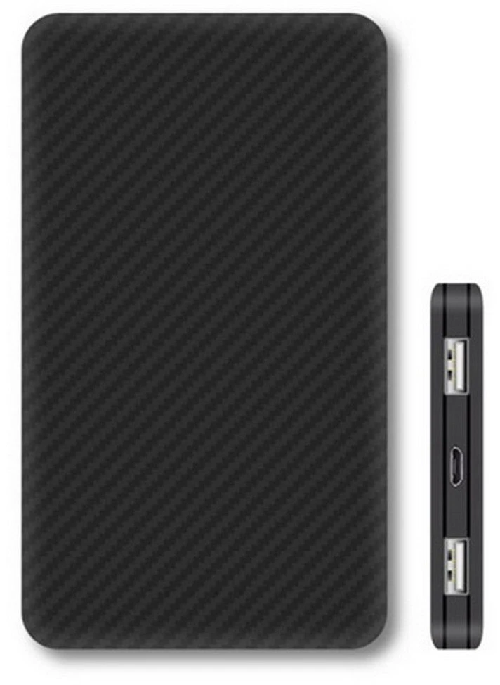 Juodas 5000 mAh išorinis akumuliatorius Eloop E30
