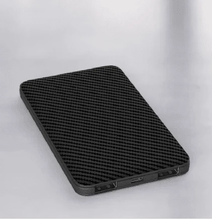 Juodas 5000 mAh išorinis akumuliatorius Eloop E30