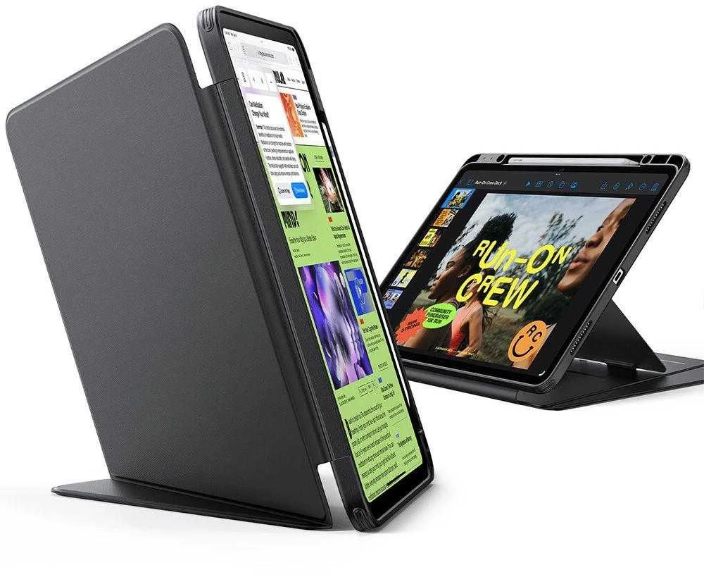 ESR atverčiamas hibridinis dėklas, skirtas iPad Air 13" (2024/2025/2026) - Juodas