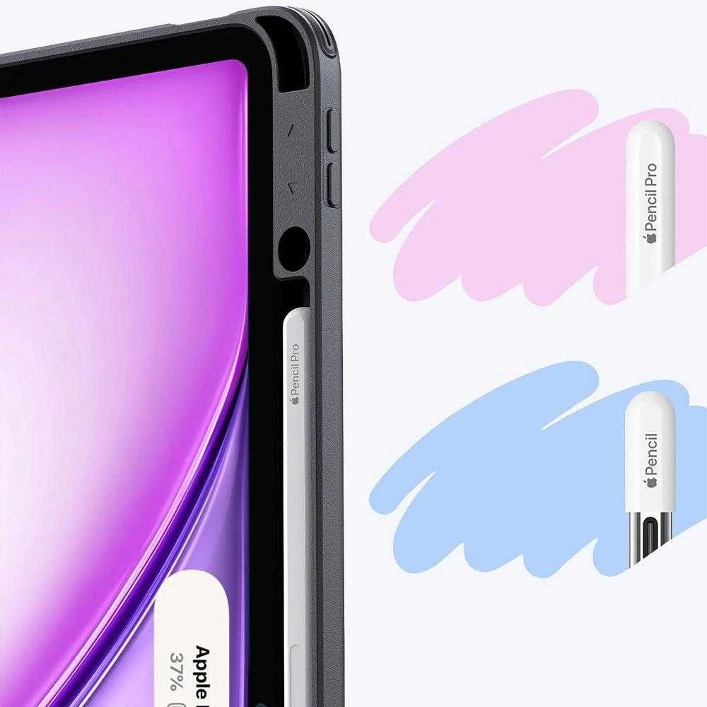 ESR atverčiamas hibridinis dėklas, skirtas iPad Air 13" (2024/2025/2026) - Juodas