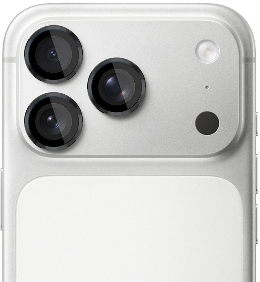 Apsauginis stikliukas kamerai 3mk Lens Pro Apple iPhone 17 Pro/17 Pro Max juodas