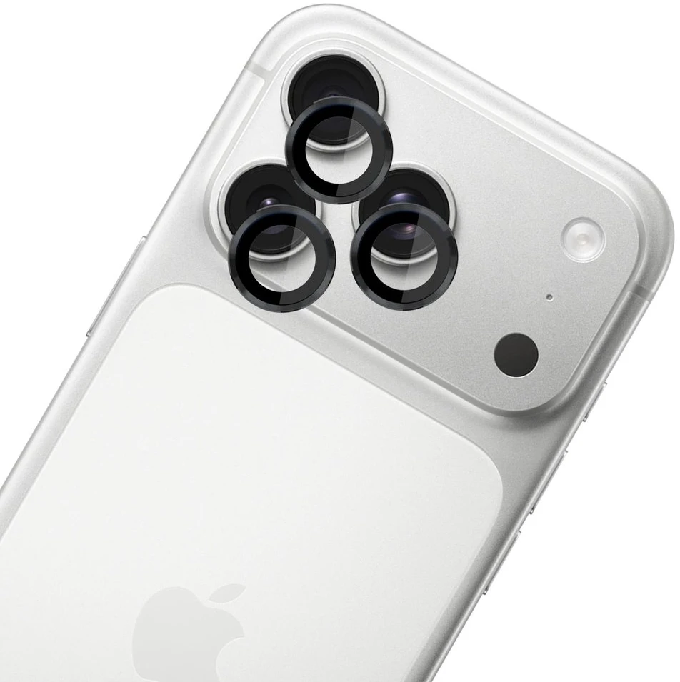 Apsauginis stikliukas kamerai 3mk Lens Pro Apple iPhone 17 Pro/17 Pro Max juodas