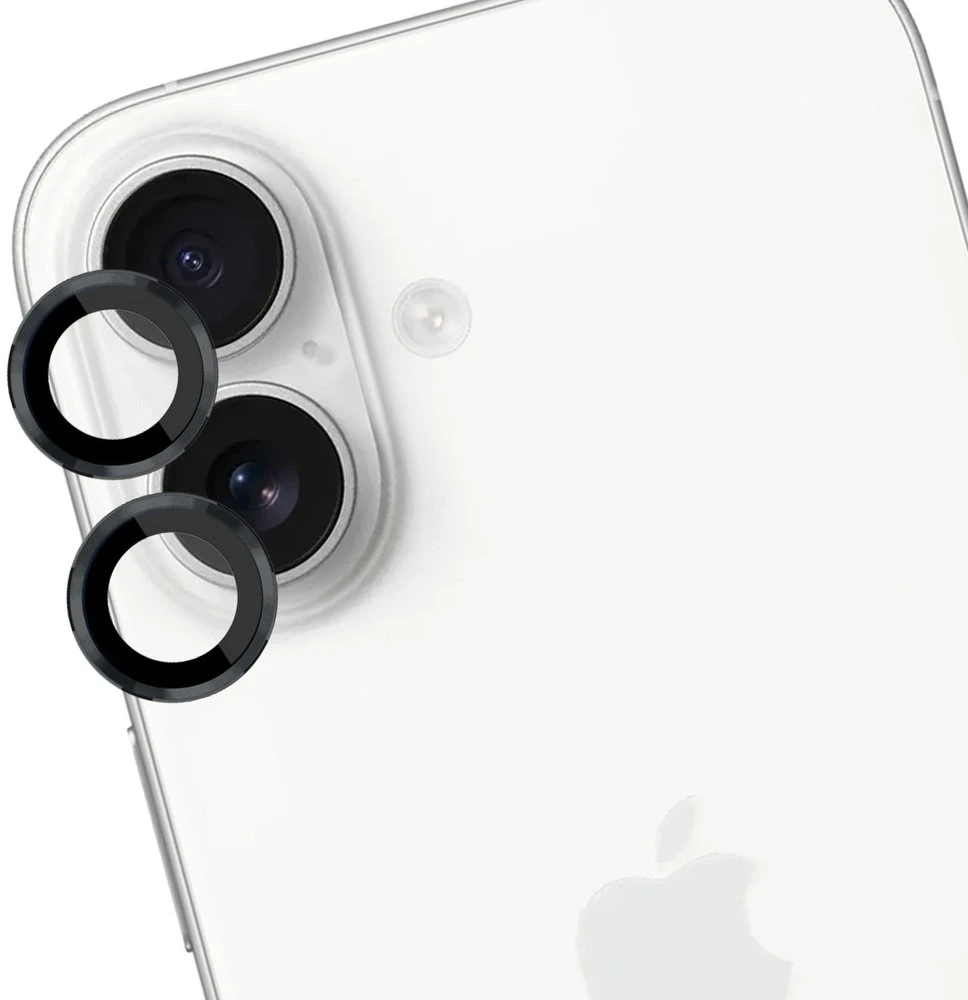 3Mk apsauga 3mk objektyvo apsaugos „Pro“ kameros stiklas iPhone 17 - Juodas