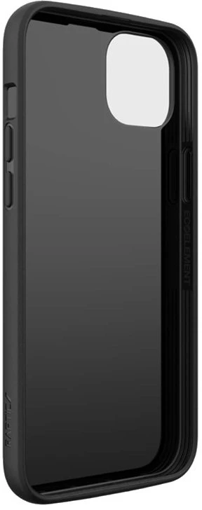 Juodas biologiškai skaidus dėklas iPhone 14 Plus, X-Doria Raptic Slim