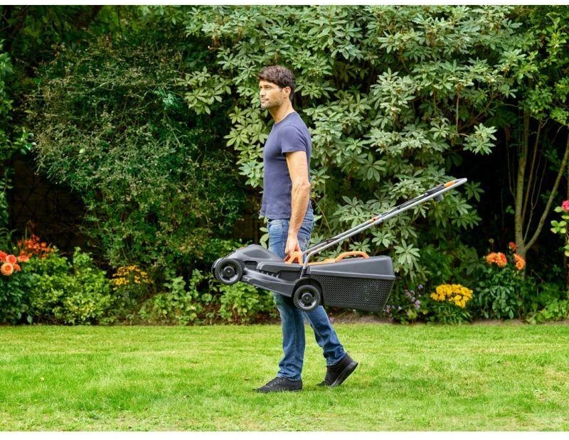 Black & Decker Juodas & Decker Juodas & DECKER | BEMW351-QS Electric Lawn Mower, 1000 W, 32 cm