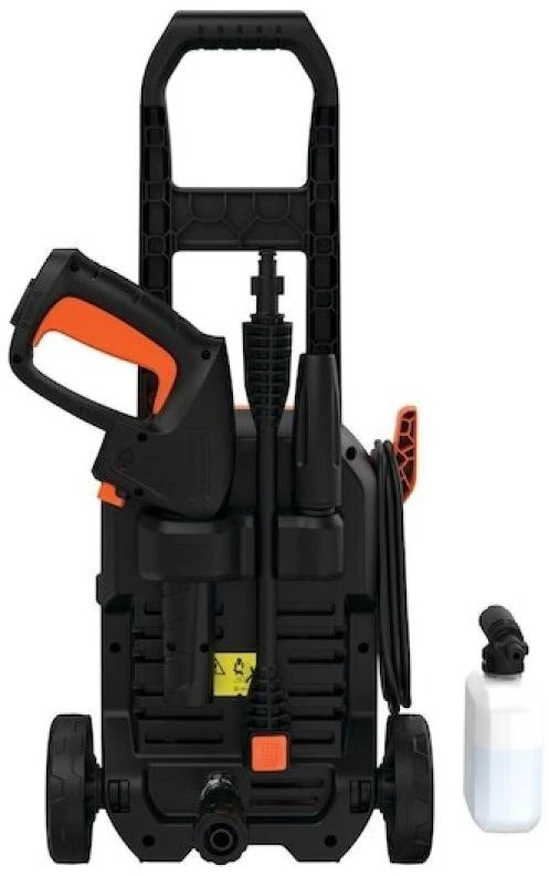 Black & Decker Juodas &amp; DECKER Juodas+DECKER AUKŠTO SLĖGIO PLOVYKLA 1650W BEPW1650 120bar
