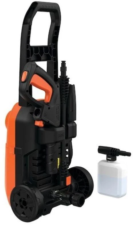Black & Decker Juodas &amp; DECKER Juodas+DECKER AUKŠTO SLĖGIO PLOVYKLA 1650W BEPW1650 120bar