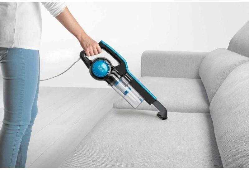 Dulkių siurblys Black & Decker juodas+decker Juodas & Decker BXVMS602E Upright vacuum cleaner Juodas, Mėlyna