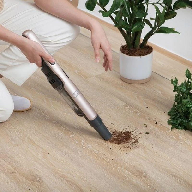Dulkių siurblys Black & Decker Juodas & Decker Akumuliatorinis siurblys Juodas & Decker DVC320BRG-QW; 12 V; 2x2,0 Ah akum.+ pakrovėjas