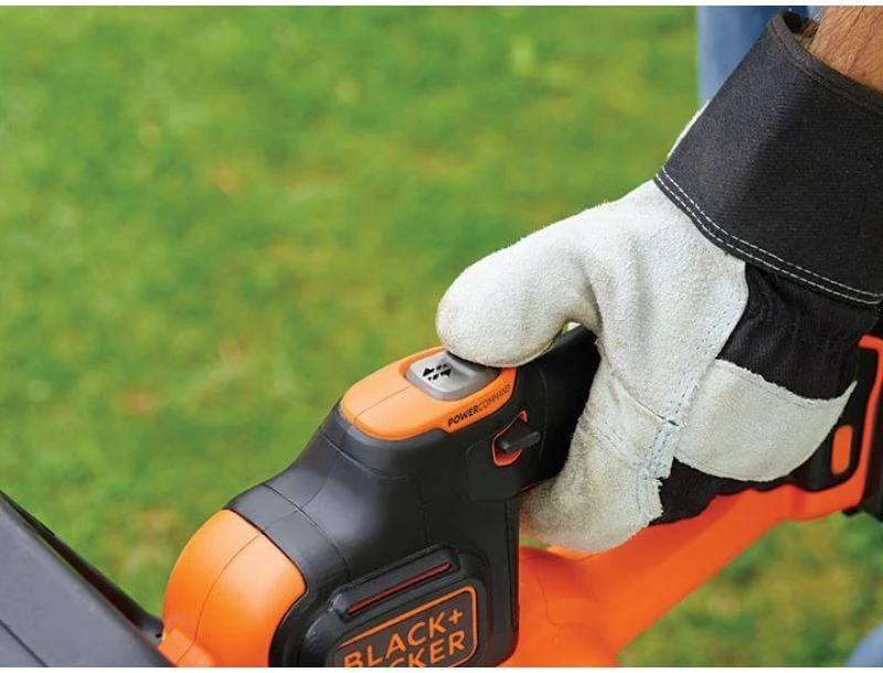 Black & Decker Juodas & Decker Akumuliatorinės gyvatvorių žirklės GTC18452PC 18V 2Ah 45 cm, Juodas & Decker