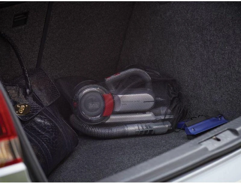 Black & Decker Juodas + DECKER DULKIŲ SIurblys 12V PV1200AV