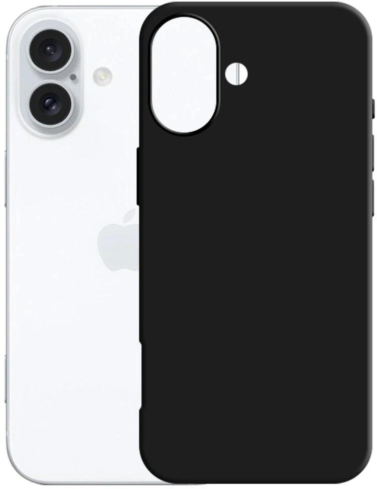 3Mk Apsauginis 3mk matinis dėklas „Pro“, skirtas „iPhone 16“ - matinis juodas