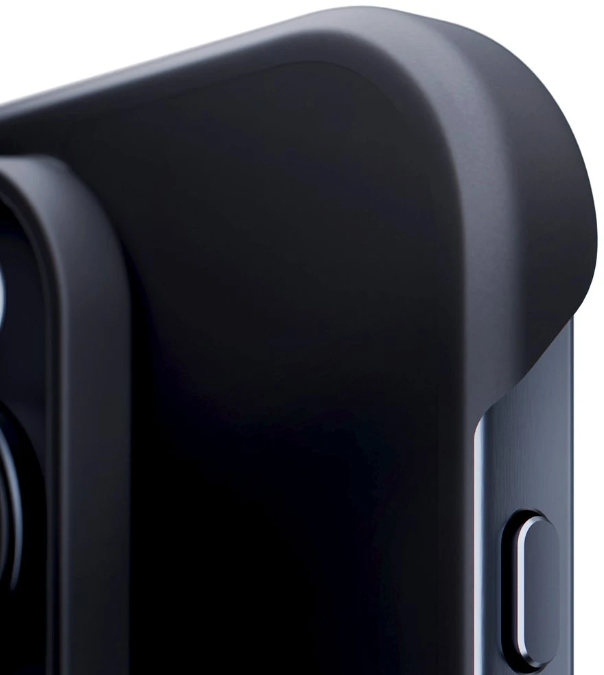 3Mk Protection 3mk Just20g matinis dėklas, skirtas iPhone 16 Pro – matinės juodos spalvos