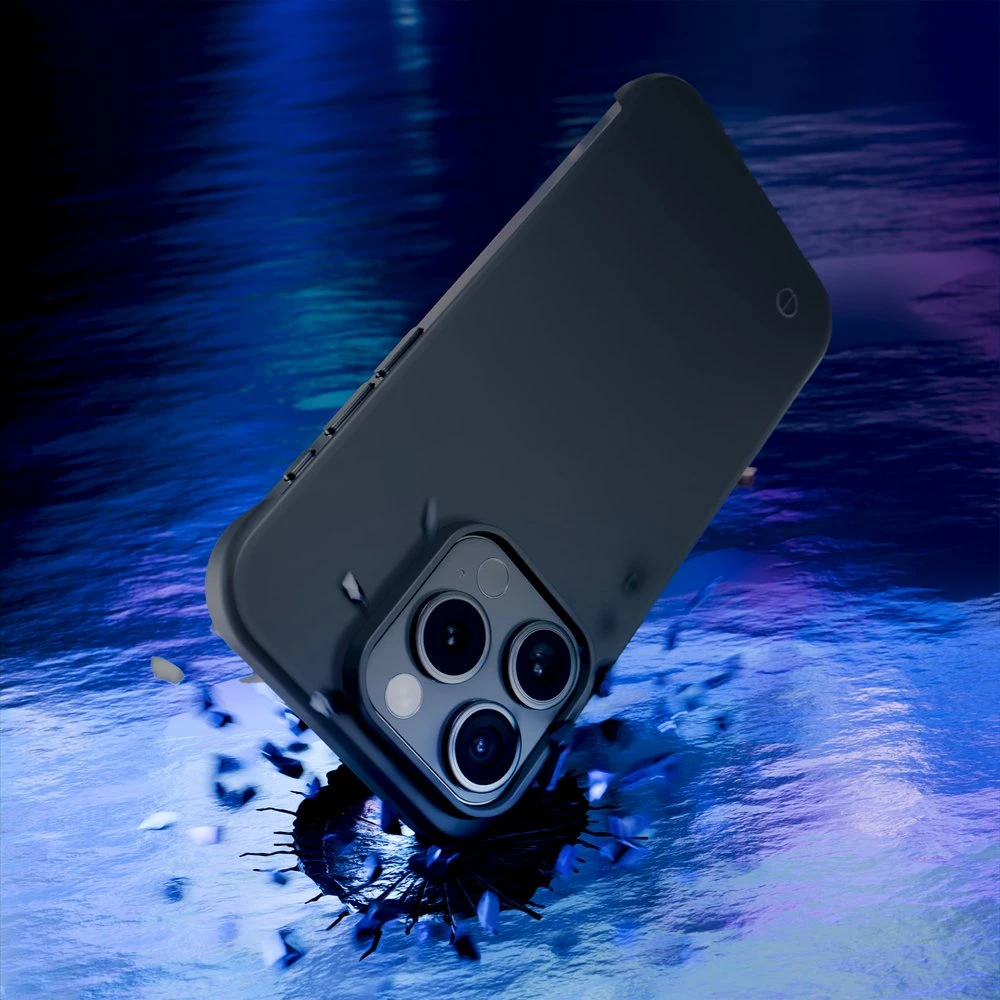 3Mk Protection 3mk Just20g matinis dėklas, skirtas iPhone 16 Pro – matinės juodos spalvos