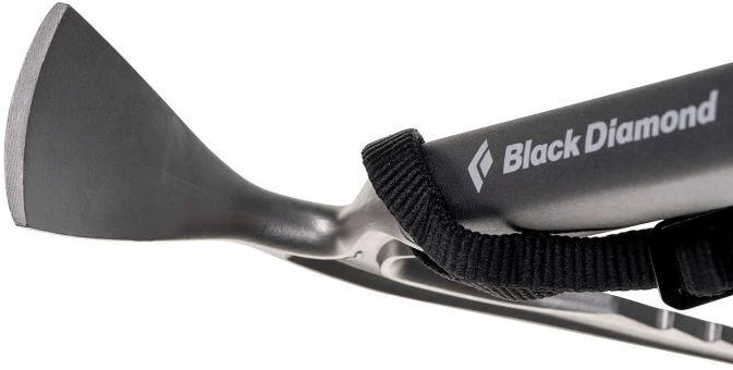 Black Diamond Juodas Diamond Juodas Diamond Raven ledkirtis su rankena 60 CM