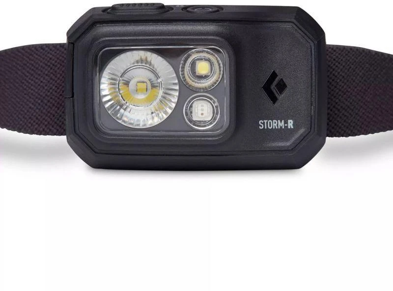Black Diamond Juodas Diamond STORM 500-R priekinis žibintas, mėlynas