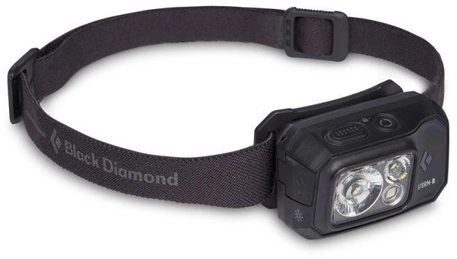 Black Diamond Juodas Diamond STORM 500-R priekinis žibintas, mėlynas