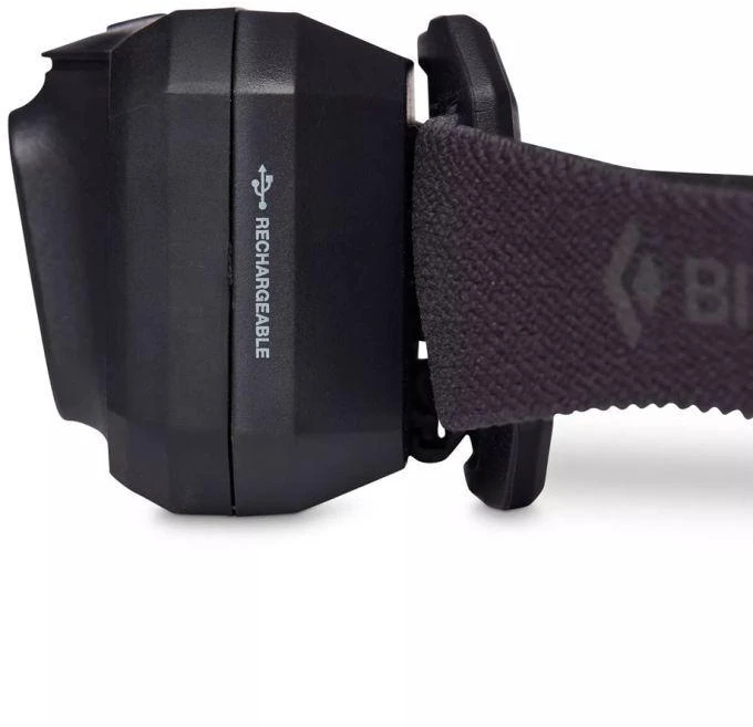 Black Diamond Juodas Diamond STORM 500-R priekinis žibintas, mėlynas
