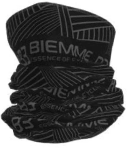 Juodas ir pilkas šalikas Biemme