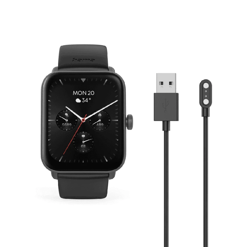 Išmanusis laikrodis Hama 6010 GPS juoda