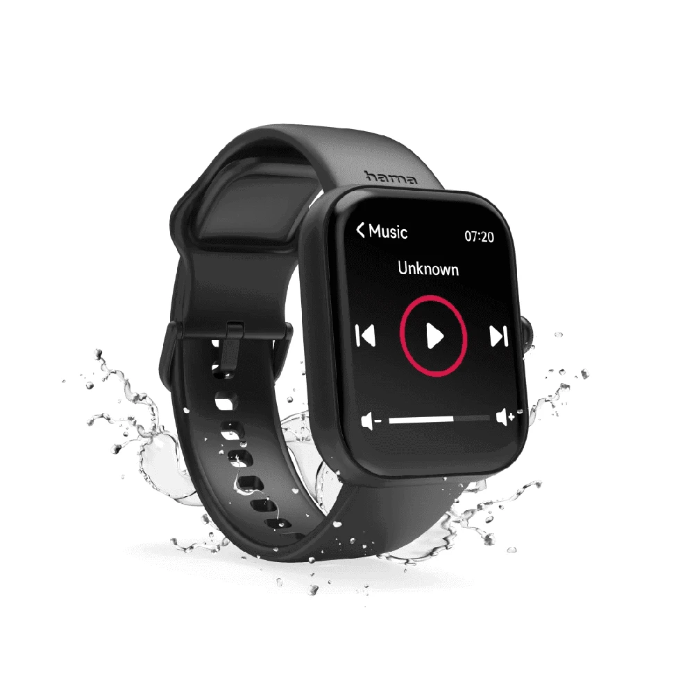 Išmanusis laikrodis Hama Fit Watch 5000 juoda