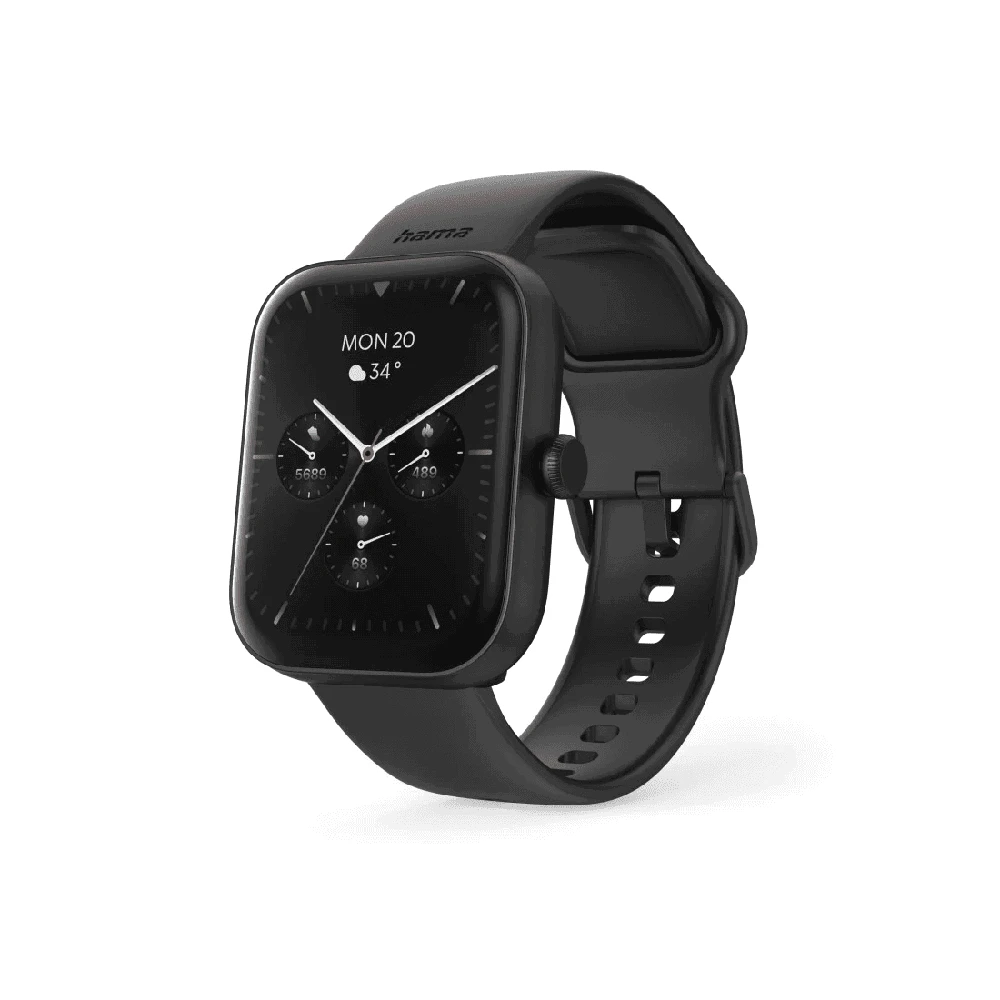 Išmanusis laikrodis Hama Fit Watch 5000 juoda