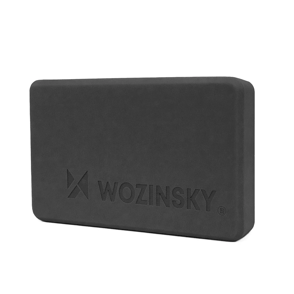 Wozinsky WKDJ-B jogos kubas Pilatesui ir tempimo pratimams – juodas
