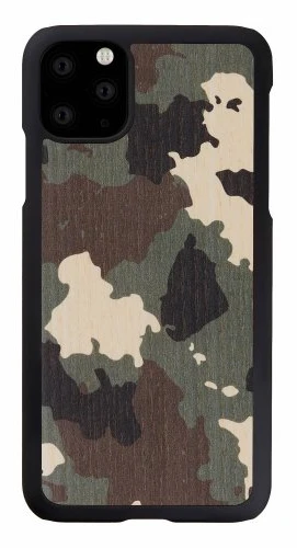 MAN Juodas kamufliažinis telefono dėklas iPhone 11 Pro Max