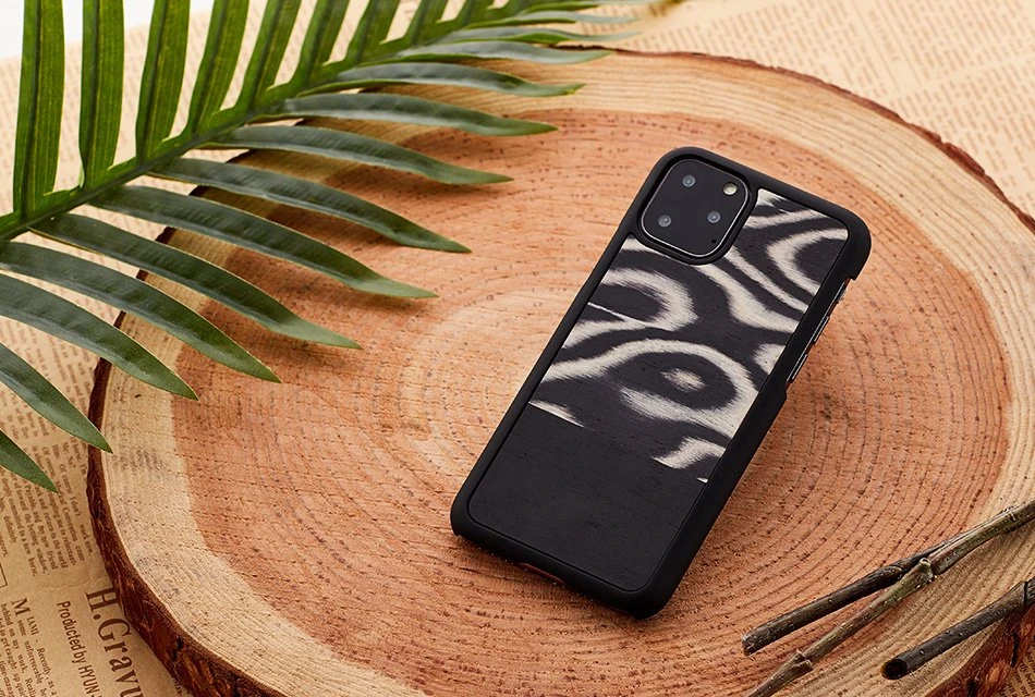 MAN Juodas leopardinis telefono dėklas iPhone 11 Pro Max