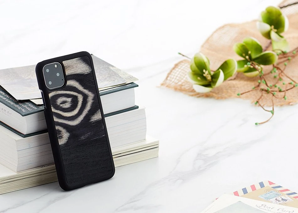 MAN Juodas leopardinis telefono dėklas iPhone 11 Pro Max