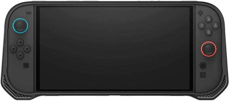 „Spigen Rugged Armor“ dėklas, skirtas „Nintendo Switch 2“ – matinis juodas