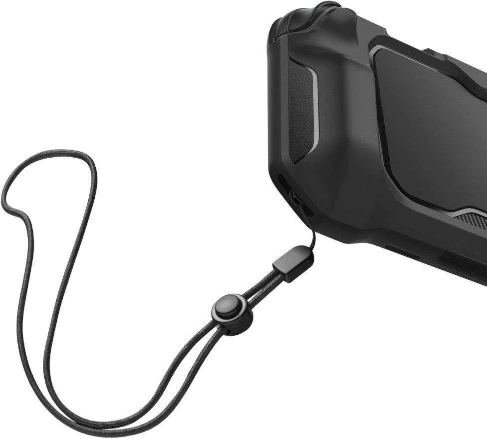 „Spigen Rugged Armor“ dėklas, skirtas „Nintendo Switch 2“ – matinis juodas