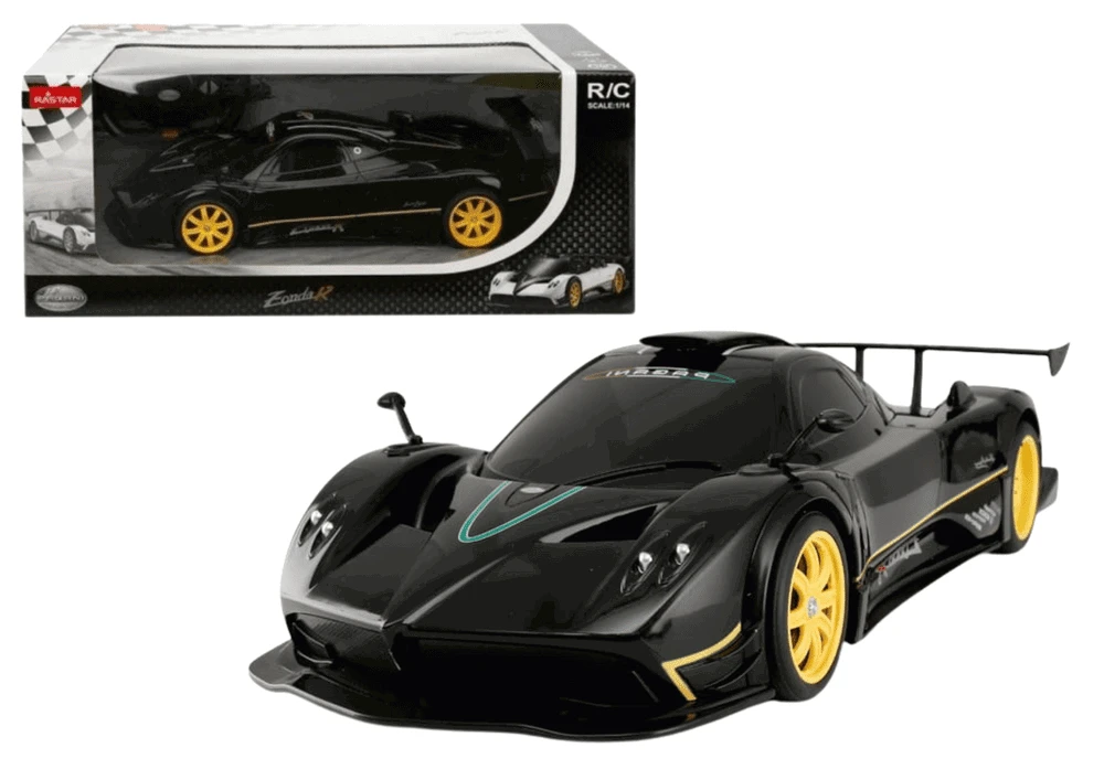 Rastar RC sportinis automobilis Pagani Zonda 1:14, juodas