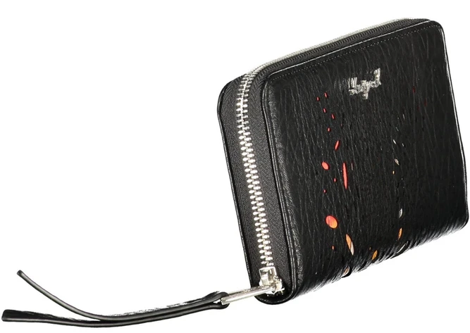 Juodas portfel damski Desigual Notus Print Fiona