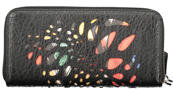 Juodas portfel damski Desigual Notus Print Fiona