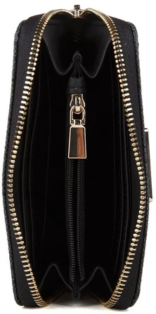 Juodas portfel damski Guess Jeans Laurel Ii Slg