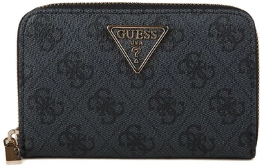 Juodas portfel damski Guess Jeans Laurel Ii Slg