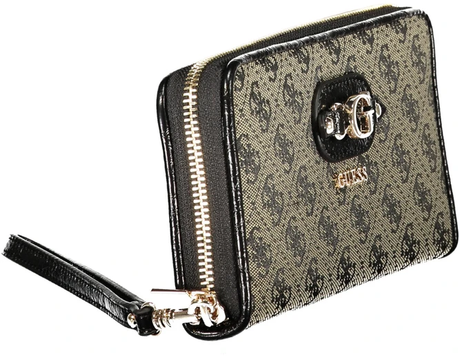 Juodas portfel damski Guess Jeans Samantha Slg