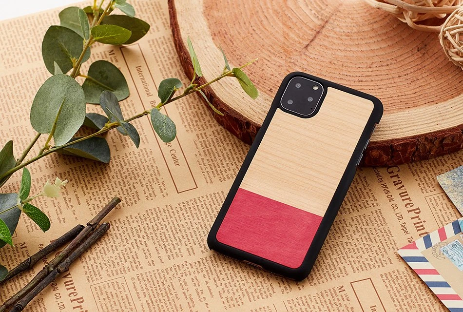 MAN Juodas telefono dėklas iPhone 11 Pro